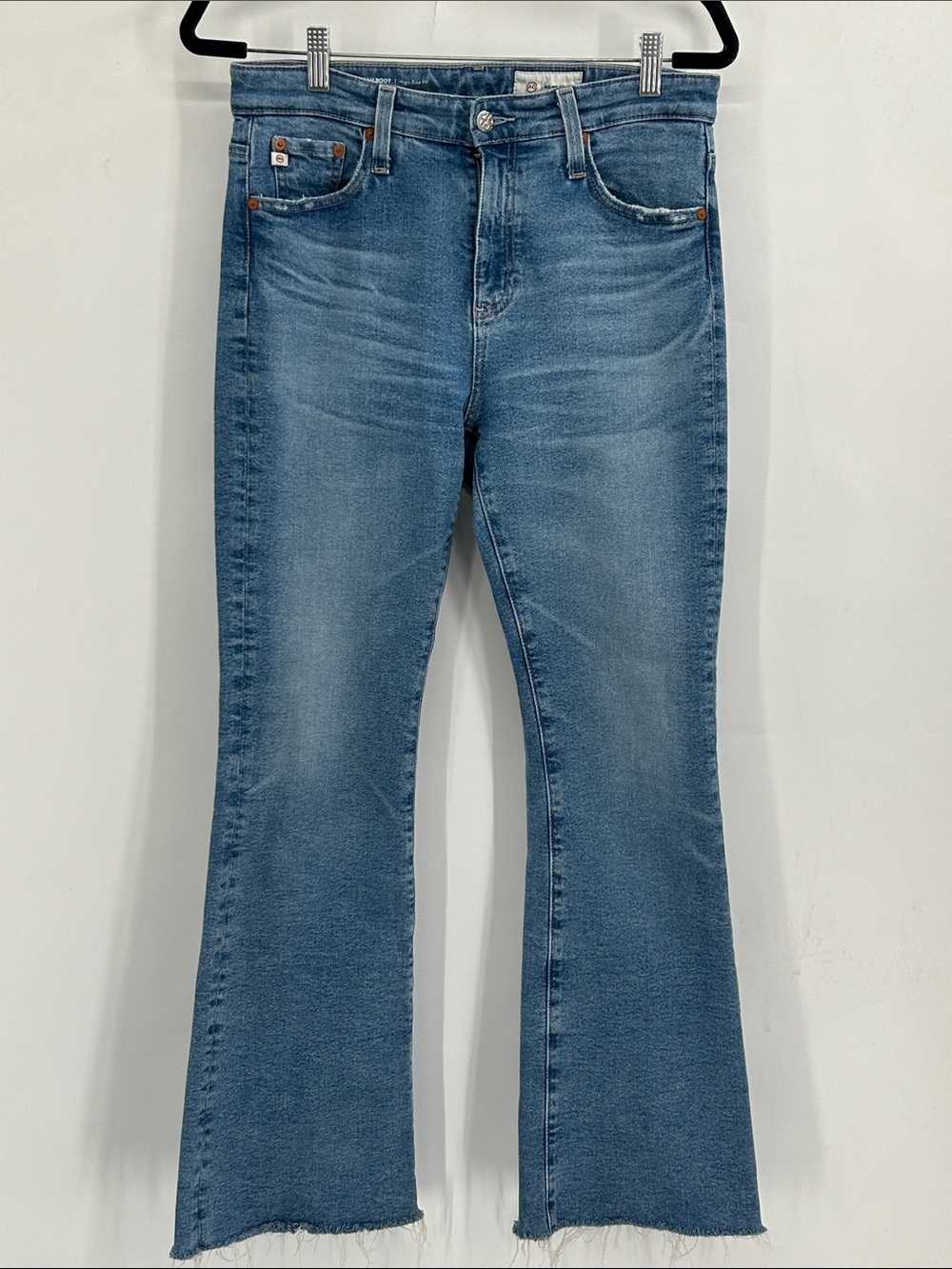 AG Jeans Farrah Boot Size 28 Raw Hem